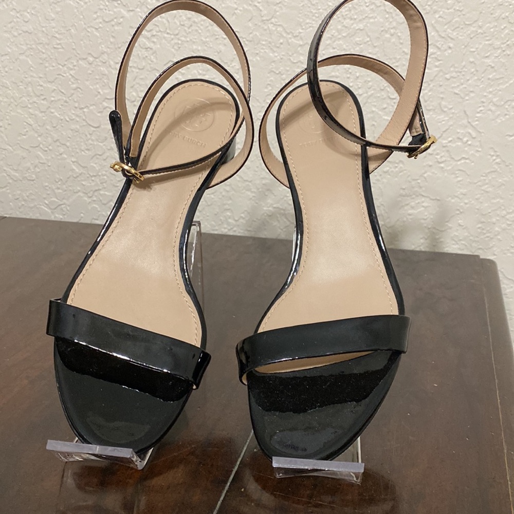 Troy Burch Patent Leather Sandal